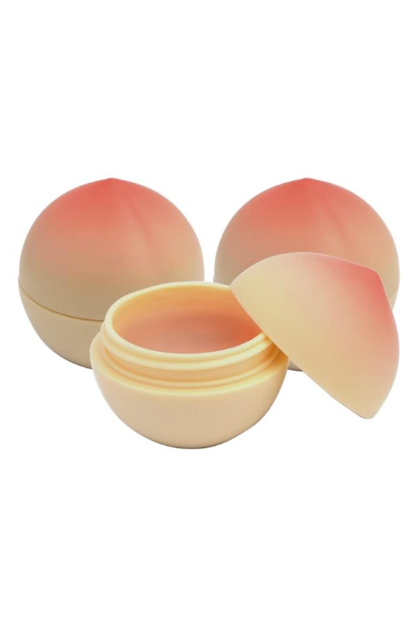 TONYMOLY Mini Peach Lip Balm, Moisturizing & Hydrating Korean Lip Balm for Women & Men, Long Lasting, Chapstick for Lips