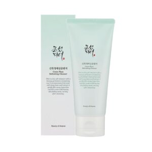 Beauty of Joseon Green Plum Refreshing Cleanser Gel Type Deep Pore Cleansing, Acne Face Wash, Blackhead Remover for All Skin Types, Korean Skincare 100ml, 3.38 fl.oz