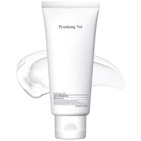 [PKY] Pyunkang Yul Peeling Gel with Immediate Visible Effect, Mild and Smooth Face Scrub with Papaya and AHA, Zero-Irritation, Korean Skincare (3.4 Fl.Oz, 100ml)