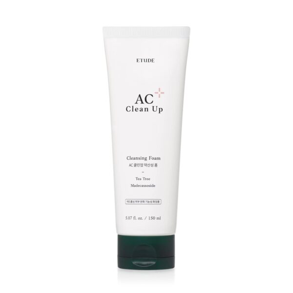 Etude House Acne Clinic Foam Cleanser, 5.07 fl.oz.