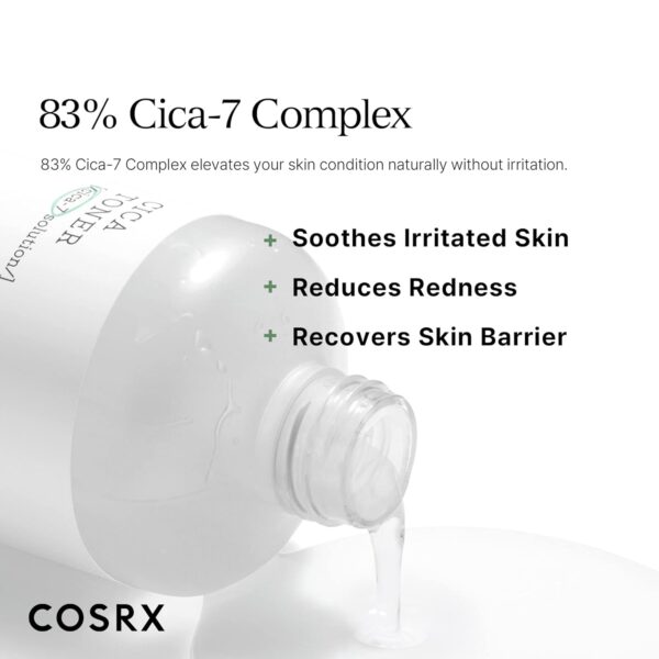 COSRX Pure Fit CICA Toner, 150ml / 5.07 fl.oz | Soothing Korean Toner for Sensitive Skin | Centella Asiatica Facial Toning Water | Korean Skin Care, Not Tested on Animals, Sulfates Free, Paraben Free - Image 3