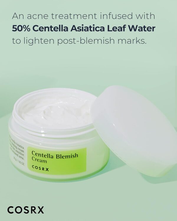 COSRX Centella Blemish Cream, 1.05 fl.oz / 30g | Centella | Korean Skin Care, Vegan, Cruelty Free, Paraben Free - Image 2