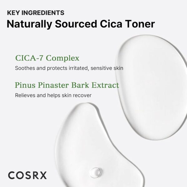 COSRX Pure Fit CICA Toner, 150ml / 5.07 fl.oz | Soothing Korean Toner for Sensitive Skin | Centella Asiatica Facial Toning Water | Korean Skin Care, Not Tested on Animals, Sulfates Free, Paraben Free - Image 4
