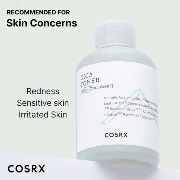 COSRX Pure Fit CICA Toner, 150ml / 5.07 fl.oz | Soothing Korean Toner for Sensitive Skin | Centella Asiatica Facial Toning Water | Korean Skin Care, Not Tested on Animals, Sulfates Free, Paraben Free - Image 5