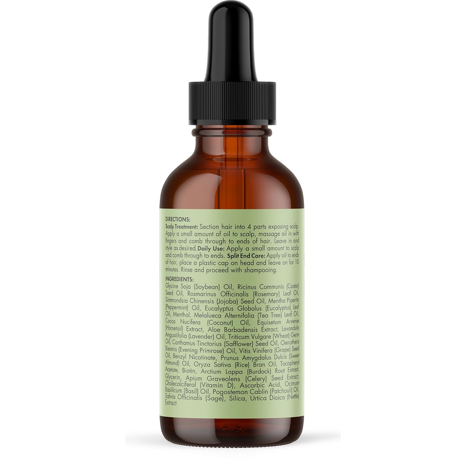 Mielle Organics Rosemary Mint Scalp & Hair Strengthening Oil for All Hair Types, 2 Ounce - Image 9