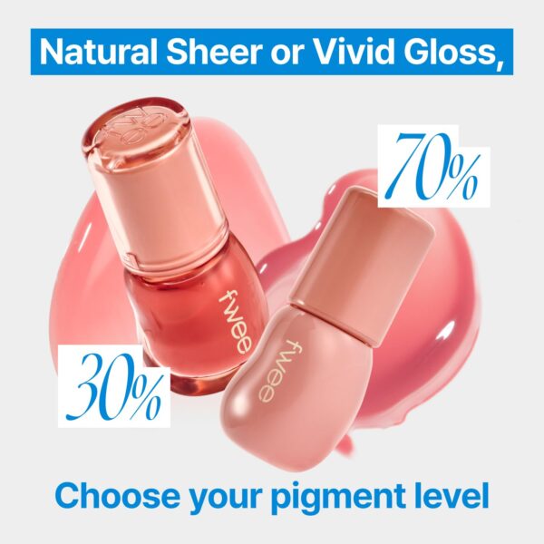 3D Voluming Gloss 30% (Sheer) | Aengdu 30% l High Shine, Non-Sticky Lip Gloss for Makeup | Long-Lasting, Moisturizing Gel Formula | 30%, 70% Pigment Options | 5.3g - Image 2