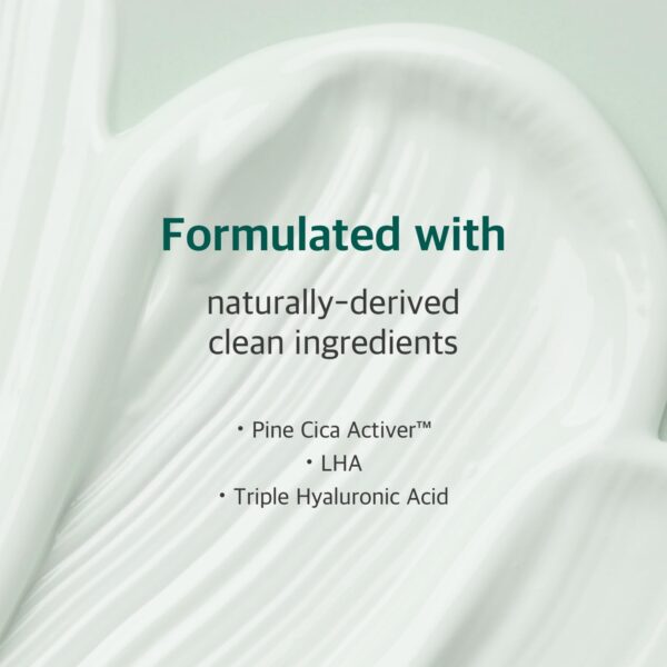 ROUND LAB Pine Calming Cica Cream 1.69 Fl Oz, Low-Acidic Soothing Moisturizer with Pine Cica, BHA + LHA, and Hyaluronic Acid for Skin Barrier Support, Sebum Control, and Hydration, Korean Skincare - Image 6