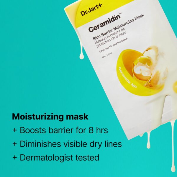 Dr.Jart+ Ceramidin™ Skin Barrier Moisturizing Face Mask | Sheet Mask | Korean Skin Care - Image 2