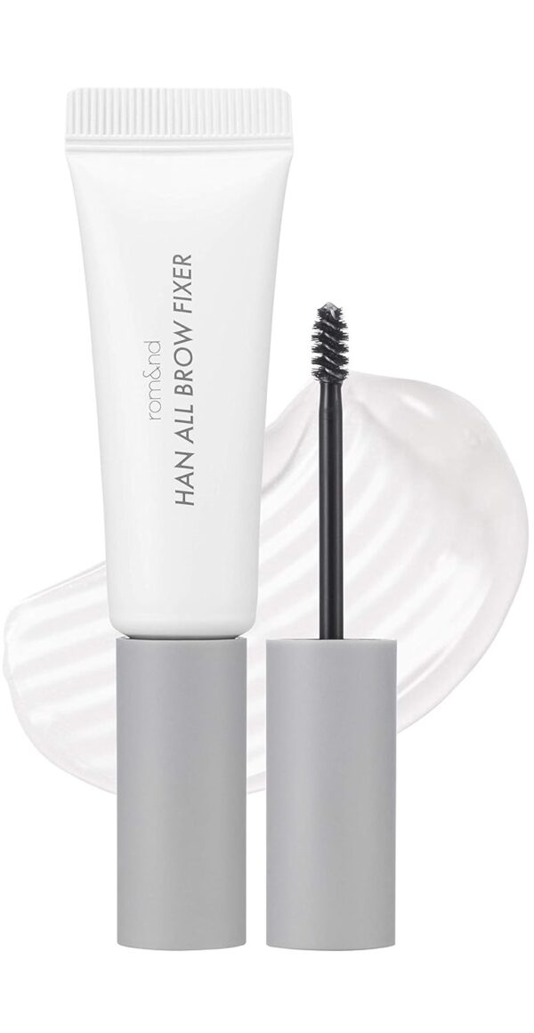 rom&nd HAN ALL BROW FIXER, Shape & Texturize Eyebrows, Non-Greasy, Natural-Looking, Matte Finish, Eyebrow Defining Gel, Lightweight Formula, Long Lasting Makeup, Clumping-Free, Easy Clean-Ups