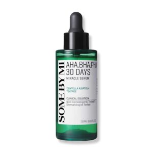SOME BY MI AHA BHA PHA 30 Days Miracle Serum - 1.69oz, 50ml - Daily Centella Ampoule Serum with Niacinamide for Soothing, Calming and Clear Skin - Pore, Sebum and Blackhead Care - Korean Skin Care