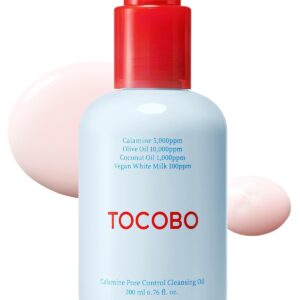 TOCOBO Calamine Pore Control Cleansing Oil 200ml / 6.76 fl oz | Blackheads, Make-up Cleansing, Pore Care, Deep Cleansing, mothers day