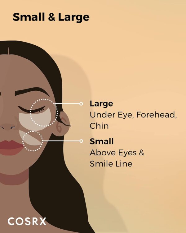 COSRX Advanced Snail Hydrogel Eye Patch (60pc), Gel Serum Mask, Puffy Undereye Treament, Fine Lines, Refresh, Hydrate| Paraben free, Korean Skin Care - Image 4