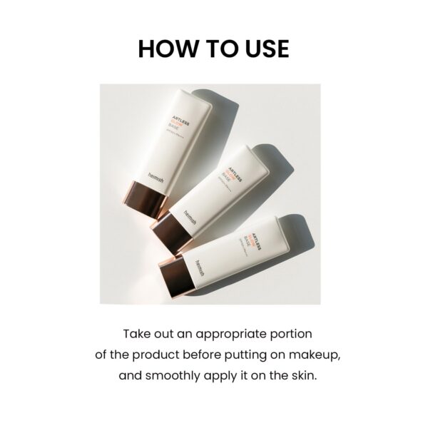 HEIMISH Artless Glow Base, Multipurpose Makeup Base, Primer, Highlighter, Tone Up Sunscreen for face, Lightweight, Non-greasy, Hydrating, Natural Finish with SPF 50+ PA++++, 1.4fl.oz/40ml - Image 7