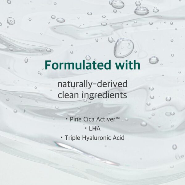 ROUND LAB Pine Calming Cica Sheet Mask 10ea, Cooling and Soothing Mask for Heated, Acne-Prone Skin, Double-Waved Air Hole Design for Extra Hydration with Pine Cica and Hyaluronic Acid, Korean Skincare - Image 3