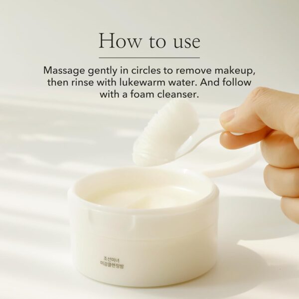 Beauty of Joseon Radiance Cleansing Balm Makeup, Sunscreen, Pore Cleanser for Sensitive Acne Skin. Korean Skincare for Men and Women 100ml, 3.38 fl.oz - Image 5