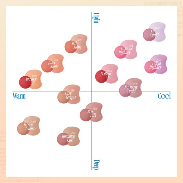 Mellow Dual Blush | ND01 Lazy Tempo | Dual Color, Jelly Texture, 12 Colors, Longwear, Long-lasting | 7.2g - Image 4