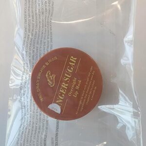 ETUDE Ginger Sugar Overnight Lip Mask 25g | Korean Lip Sleeping Mask Skin Care | Smooth and Moist Lips | Natural Ingredients Nourish & Hydrate Ginger Shea Butter Give Moisturizing Effect