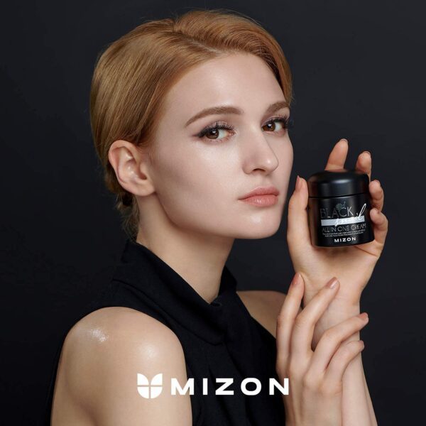 Mizon Black Snail, All In One Cream, 2.53 fl oz (75 ml) - Image 3