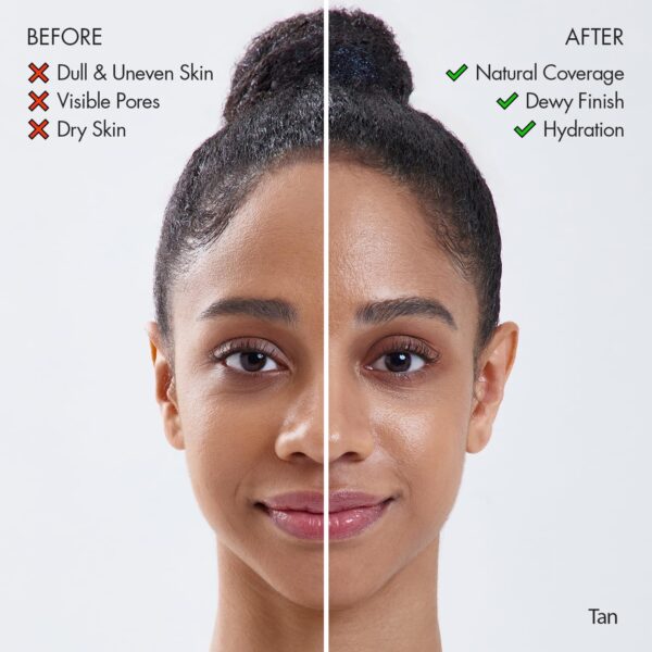 AGE20'S Signature Essence Pact SPF 50+ | Pack of 1 | 31N TOFFEE | Cream Foundation, Dewy Finish, Natural Coverage | Korean Cushion Foundation - Image 3