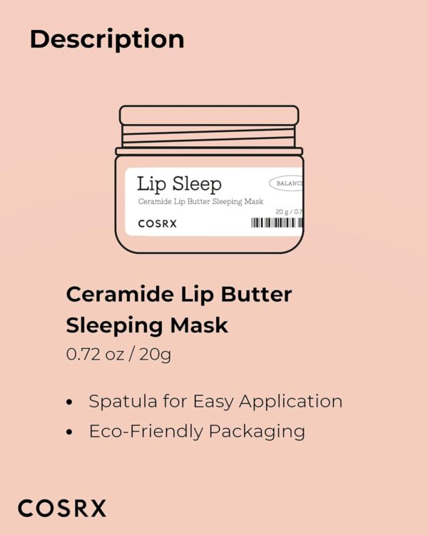 COSRX Lip Care Balm for Dry Chapped Lips, Enriched with Shea Butter, Sleeping Mask, Korean Skin Care, Animal Testing-Free, Artificial Fragrance-Free, Parabens-Free (Lip Butter) - Image 7
