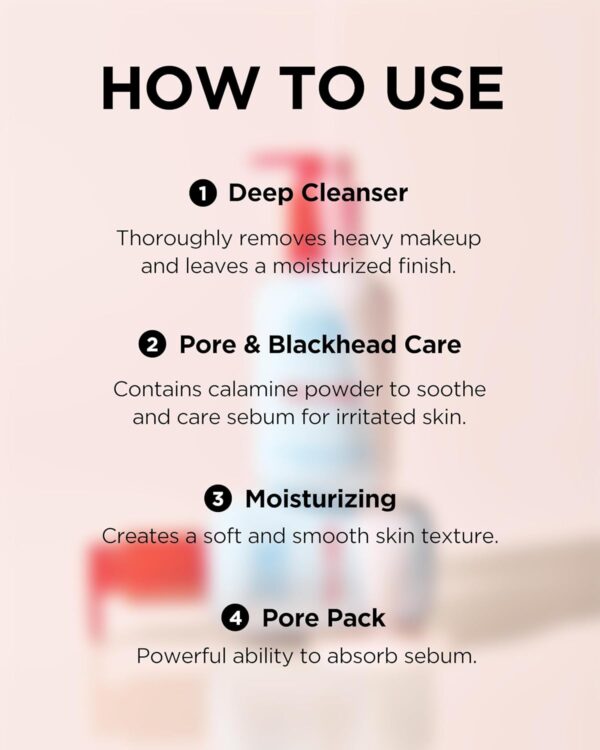 TOCOBO Calamine Pore Control Cleansing Oil 200ml / 6.76 fl oz | Blackheads, Make-up Cleansing, Pore Care, Deep Cleansing, mothers day - Image 6