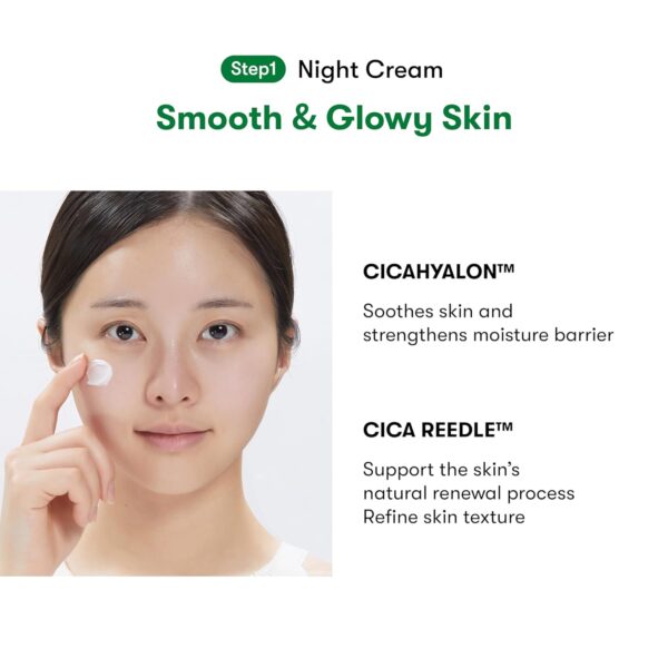 VT COSMETICS 2 Step Mask ReedleShot 300, Cica Reedle, Korean Skincare (1 Sheet Mask + 0.05 oz Cream) - Image 4