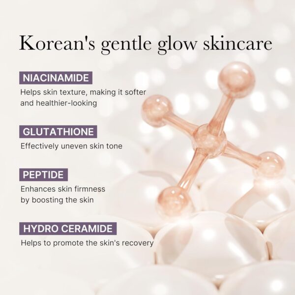 medicube AGE-R Glutathione Glow Capsule Facial Cream - Instant Lifting Moisturizer - Collagen Peptide For Hydrating Glow - Improve Blemishes, Uneven Skin Tone - Korean Skin Care 1.69 fl.oz - Image 2
