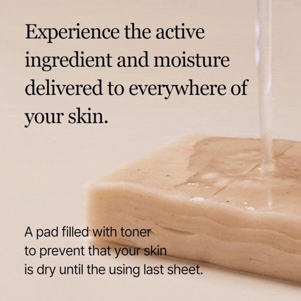 mixsoon Bean Toner Pad,Moisturizing, Elasticity,Exfoliation, Bean Extracts, Cotton Pad (280ml/9.46fl.oz/70 Sheets) - Image 5