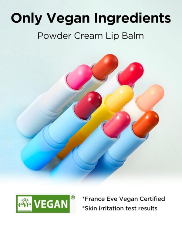[TOCOBO] Powder Cream Lip Balm 031 Rose Burn 0.67 oz / 19g | Soft Matte Velvet Type Vegan Lip Balm & Creamy Powder Texture without Exfoliation, mother's day - Image 7