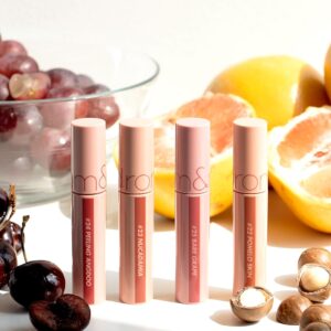rom&nd Juicy Lasting Tint 22 POMELO SKIN, Vivid color, & Glossy Finish, Long-lasting, MLBB, moisturizing, Highly-Pigmented, Clear Natural Makeup, Lip for Daily Use, K-beauty, 5.5g / 0.2 oz