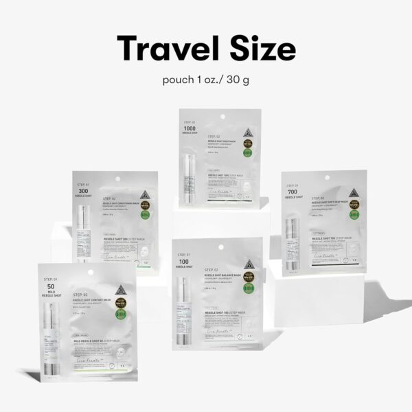 VT COSMETICS 2 Step Mask ReedleShot 300, Cica Reedle, Korean Skincare (1 Sheet Mask + 0.05 oz Cream) - Image 3