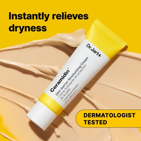 Dr.Jart+ Ceramidin™ Skin Barrier Moisturizer Face Cream For Dry Skin with Ceramides and Panthenol | Korean Skin Care - Image 2