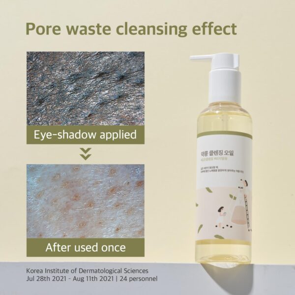 ROUND LAB Soybean Cleansing Oil | Dissolve impurities, Wash away sunscreen, Daily cleansing, Skin irritation test completed (6.76fl.oz) - Image 7