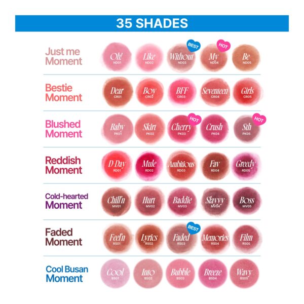 Blurry Pudding Pot | Airbrushed Blush & Lip, Buildable Pigment, Long-lasting, Lightweight, Easy to Blend, Natural Soft Matte Finish - Greedy (Plum Red) | 0.17 oz - Image 7