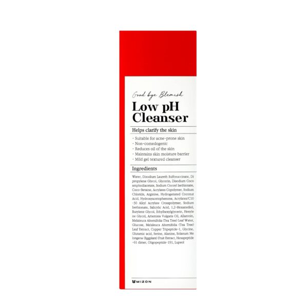 MIZON Good Bye Blemish Low pH Cleanser, Cleanser for troubled skin, Acne Treatment, Breakout Treatment, Korean Skincare, Acne Spot Treatment, Soothing for sensitive skin(100ml 3.38 fl oz) - Image 3