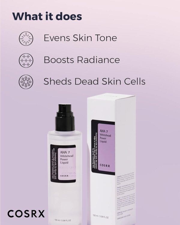 COSRX AHA 7 Whitehead Power Liquid, 100ml - Image 3