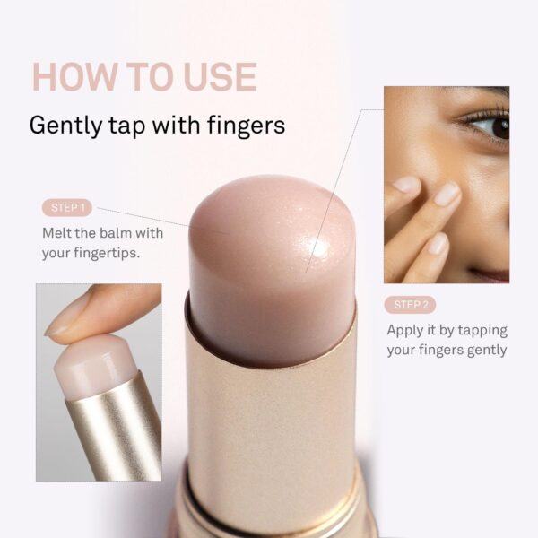 hince True Dimension Radiance Balm 10g - Shimmer Glow Face Highlighter Stick, Translucent Colors, Cream Blush Stick, Glass Skin in a Balm, Korean Beauty, Natural Makeup (CLEAR, TP001) - Image 5