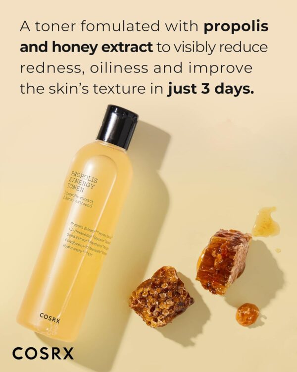 COSRX Full Fit Propolis Synergy Toner, 150ml / 5.07 fl.oz | Instant Moisture Boosting Toner, Propolis 72.6% Honey 10.7% Panthenol, Korean Skin Care - Image 2