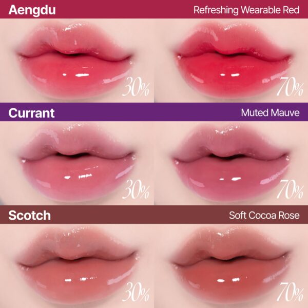 3D Voluming Gloss 30% (Sheer) | Aengdu 30% l High Shine, Non-Sticky Lip Gloss for Makeup | Long-Lasting, Moisturizing Gel Formula | 30%, 70% Pigment Options | 5.3g - Image 6
