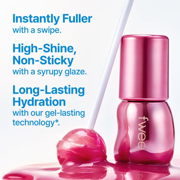 3D Voluming Gloss 30% (Sheer) | Aengdu 30% l High Shine, Non-Sticky Lip Gloss for Makeup | Long-Lasting, Moisturizing Gel Formula | 30%, 70% Pigment Options | 5.3g - Image 3
