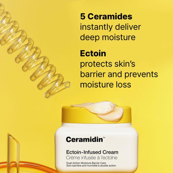 Dr.Jart+ Ceramidin Ectoin-Infused Face Cream Moisturizer for Dry Skin | Korean Skin Care, 1.69 Fl Oz - Image 4