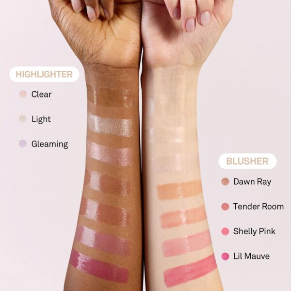 hince True Dimension Radiance Balm 10g - Shimmer Glow Face Highlighter Stick, Cream Blush Stick, Glass Skin, Korean Beauty, Valentines Day Gift for Women (LIGHT, LT001) - Image 5