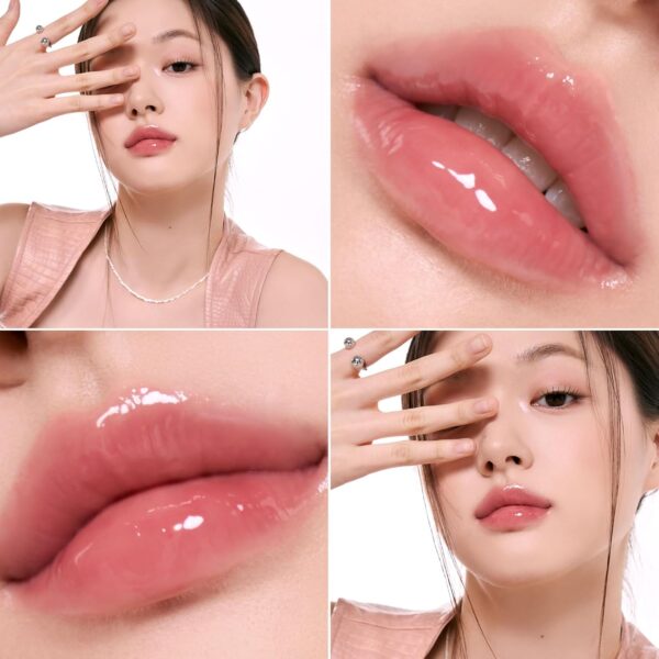 rom&nd Glasting Color Gloss (02 NUTTY VAGUE) | Kbeauty, Plumping, Glossy, Moisturizng, Natural Color, Long-lasting - Image 7