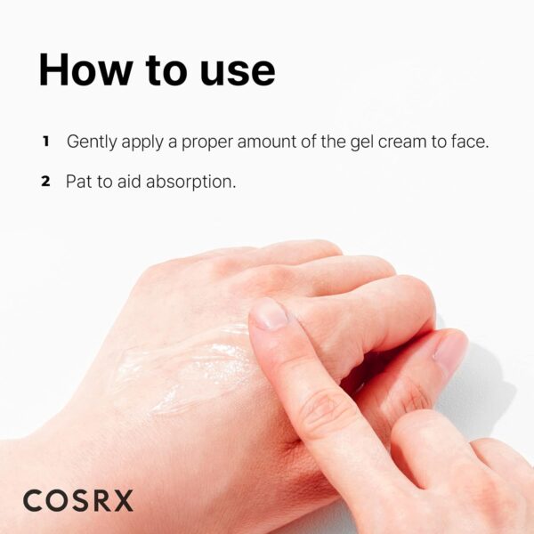COSRX Hydrium Green Tea Aqua Soothing Gel Cream, 1.69 fl.oz / 50ml | Lightweight Daily Cream | Camelia, Aloe Gel | Korean Skin Care, No Animal Testing, Paraben Free - Image 6