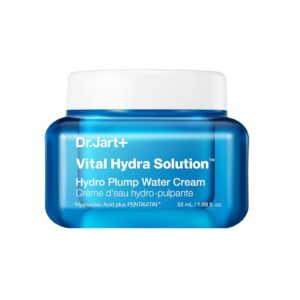 Dr.Jart+ Vital Hydra Solution Water Cream Glow Hydrating Face Moisturizer with Hyaluronic Acid | Korean Skin Care, 1.69 Fl Oz