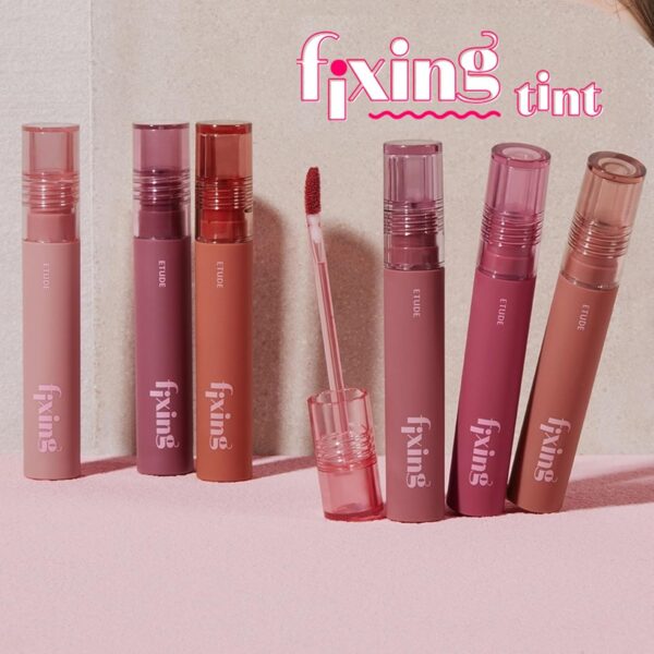ETUDE Fixing Tint #11 Rose Blending | Long Lasting High Pigmented Liquid Lipstick |Waterproof Lightweight Matte Finish Lip Stain| Full Coverage