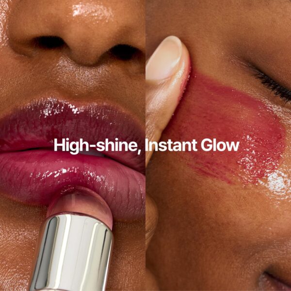 Glowy Jelly Pot + Keychain SET | Dewy Jelly Lip & Blush Color, Tinted Glow Jelly Balm, Dewy Buildable Finish – Milky (Creamy Pink) | 0.14 oz - Image 6