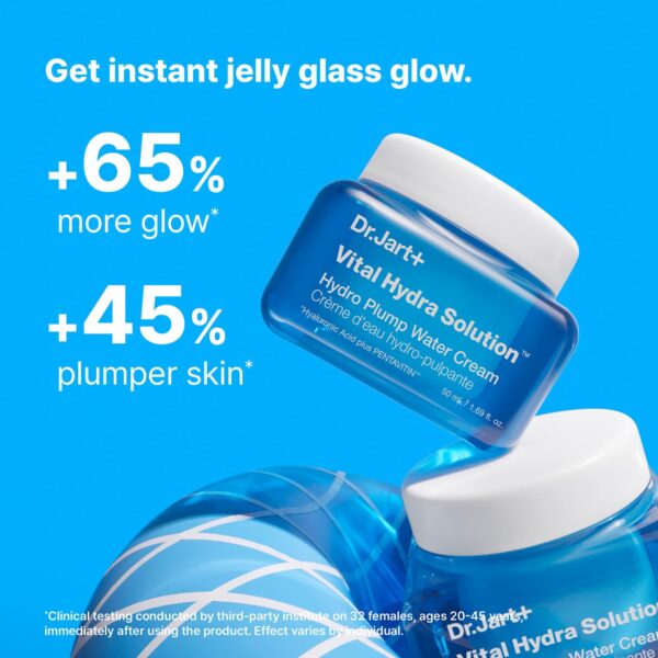 Dr.Jart+ Vital Hydra Solution Water Cream Glow Hydrating Face Moisturizer with Hyaluronic Acid | Korean Skin Care, 1.69 Fl Oz - Image 5