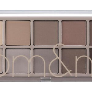rom&nd Better Than Palette 102g (04 Dusty Fog Garden) | Eye Makeup Palette, Matte & Shimmer Eye Shadow, Sparkling Glittery, various 10 shades, Long Lasting, High Pigmented, Blendable, Warm Tones