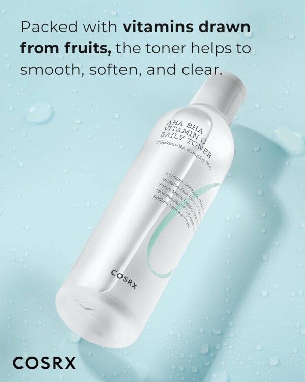 COSRX ABC Daily Toner, Korean Toner for Day & Night with AHA, BHA, & Vitamin C, Refreshing Exfoliating Toner for Clean Radiant Skin, Korean Skin Care, 150ml, 5.07 fl.oz - Image 2